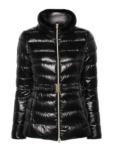 Herno Short Black Down Jacket