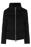 Herno Short Velvet Down Jacket Clothing