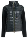 Herno Short Down Jacket In Black