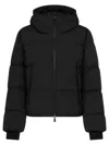 Herno Short Down Jacket 2layers Clothing In Black