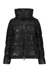 Herno Short Down Jacket In Black
