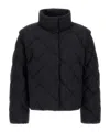 Herno Short Down Jacket In Black