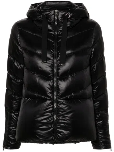Herno Long-sleeved Cotton Clothes In Black
