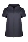 Herno Short-sleeve Jacket In Blue