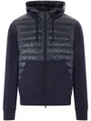 Herno Padded Jackets With Hood And Pockets In Blue
