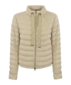 Herno Padded High-neck Jacket In Neutral