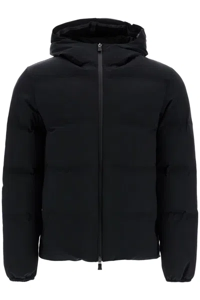 Herno Short Down Jacket In Black