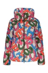 Herno Short Down Jacket In Multi