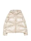 Herno Short Down Jacket In Pink