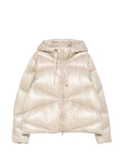 Herno Short Down Jacket In Pink