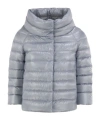 Herno Short Down Jacket In Taupe