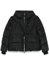 Herno Hooded Puffer Jacket In Black