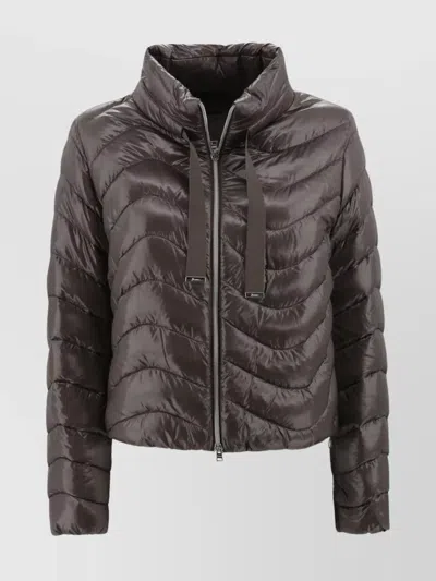 Herno Short Jacket High Collar