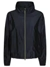 Herno Giacca Corta New Techno Taffetta In Black