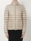 Herno Short Padded Down Jacket In Brown