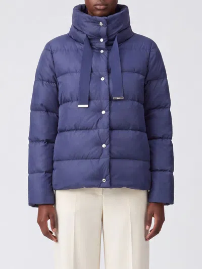 HERNO HERNO SHORT QUILTED POLYESTER DOWN JACKET WITH HIGH COLLAR AND BUTTONS,I73381009