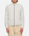 Herno Reversible Nylon And Cotton Jacket With Double Slider Zip Closure In White