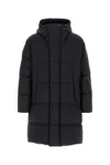 Herno Medium Parka Puffer Polyester Parka In Black