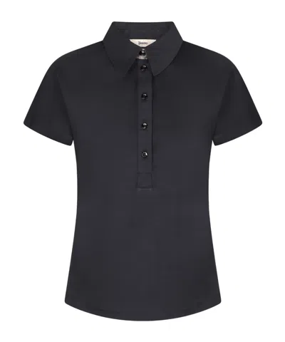 HERNO HERNO CROPPED POLO SHIRT