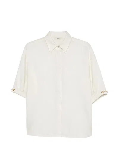 Herno Short Sleeve Shirt In White