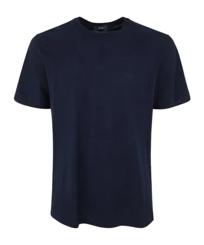 Herno Short Sleeve T-shirt In Blue
