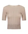 Herno Textured Abstract-print T-shirt In Neutral