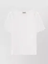 Herno Neutrals Pristine Boxy Crewneck T-shirt In White