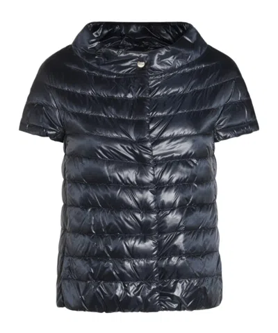 HERNO SHORT-SLEEVED DOWN JACKET