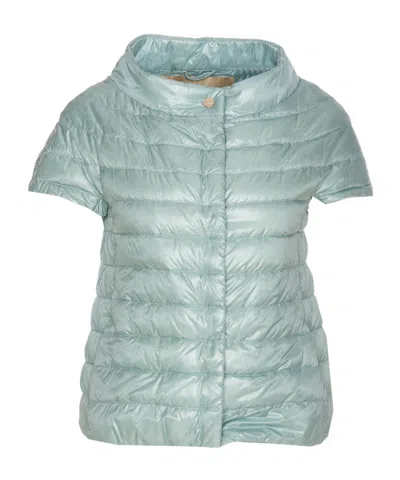 HERNO HERNO GRETA SHORT-SLEEVED PUFFER JACKET