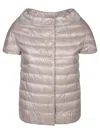 Herno Margherita Chantilly Cape Jacket In Taupe In Chantilly