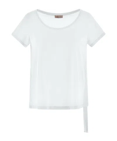 Herno Short-sleeved T-shirt In White