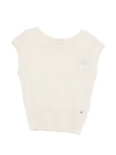 Herno Short-sleeves T-shirt In Neutral