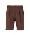 Herno Shorts Brown In Brown
