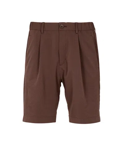 Herno Shorts Brown