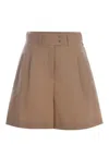 Herno Light Cotton Stretch Shorts