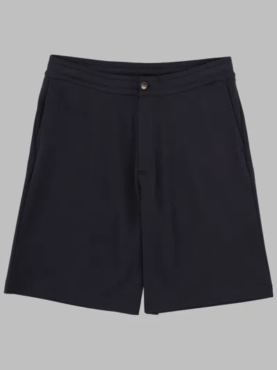 Herno Shorts In Cotone In Blue