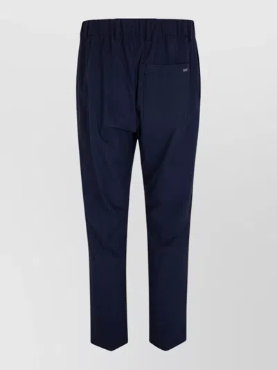 Herno Shorts Regular Fit Belt Loops Back Pocket In Blue