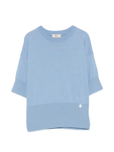 Herno Short-sleeve T-shirt In Blue