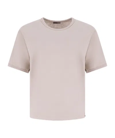 Herno Short-sleeved T-shirt In Neutral
