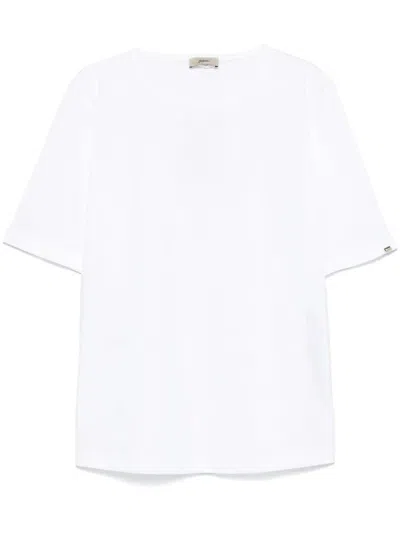 Herno Side Slits Cotton T-shirt