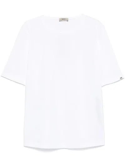 Herno Side Slits Cotton T-shirt