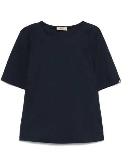 Herno Side Slits Cotton T-shirt