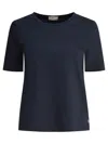 Herno Side Slits Cotton T-shirt Clothing
