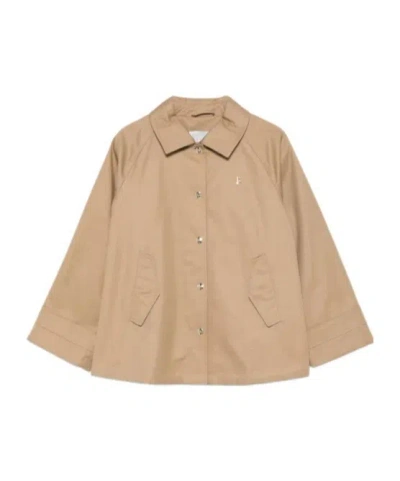 Herno Kids' Side-pocket Jacket In Neutral