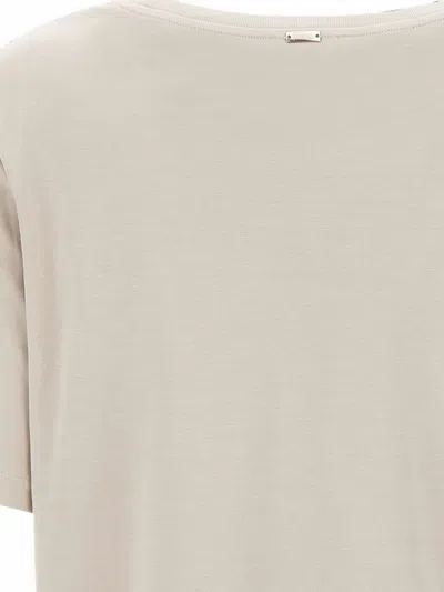 HERNO SIDE-SLIT T-SHIRT