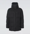 Herno Jacket In Cashmere, Silk And Ecoage In Black