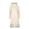 Herno Silk And Cashmere Padded Coat Women In Neutral
