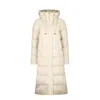 Herno Silk And Cashmere Padded Coat In White