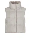 HERNO SILK AND CASHMERE VEST