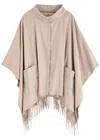 HERNO HERNO SILK AND SHELL PONCHO